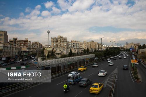 بارش پراکنده باران در بعضی از نقاط کشور