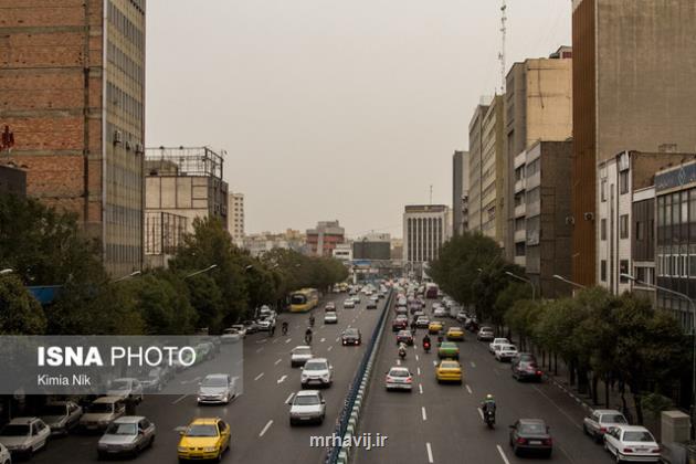 هوای تهران در وضعیت نارنجی