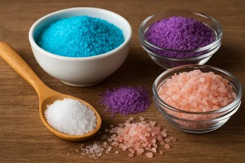 نمک های رنگی با طعم سرطان